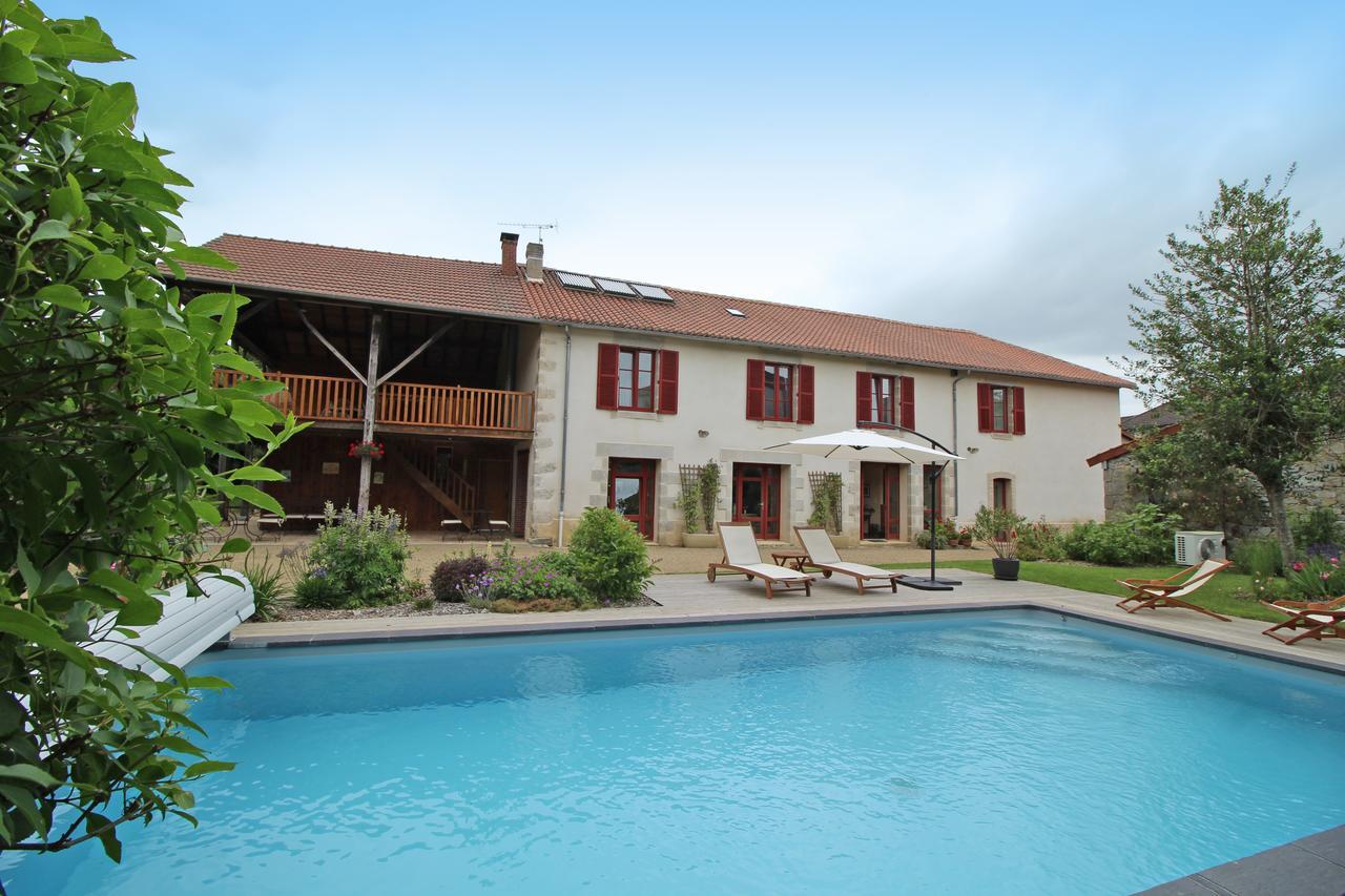 Hôtel Les Jardins de Lily à Saint-Léonard-de-Noblat Extérieur photo